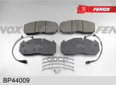 колодки тормозные дисковые mb, rvi, man, meritor d 3, 96-, FENOX арт. BP44009