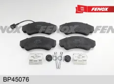 BP45076 колодки тормозные диск. передние! Peugeot Boxer 2.0HDi/2.8HDi, Fiat Ducato 2.8D/JTD 02> FENOX арт. BP45076