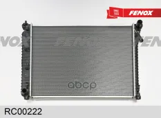 радиатор системы охлаждения! МКПП Chevrolet Captiva, Opel Antara 2.4/3.2 06> FENOX арт. RC00222