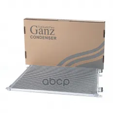 Радиатор кондиционера RENAULT Megane II/Scenic II 02-08 GANZ GIC06077 GANZ арт. GIC06077