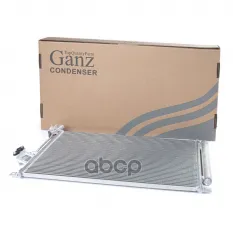 Радиатор кондиционера для HYUNDAI Santa Fe I,II(SM,CM,) 2.2-2.7 04/05- GANZ GIC06109 GANZ арт. GIC06109