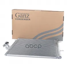 Радиатор кондиционера (с ресивером) FORD Mondeo IV/Galaxy II/LR Freelander 2/RR Evoque GANZ GIC06132 GANZ арт. GIC06132