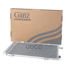 Радиатор кондиционера (с ресивером) для SUZUKI SX4 1.5/1.6L all АКПП 06-> GANZ GIC06137 GANZ арт. GIC06137