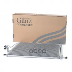 Радиатор кондиционера (с ресивером) KIA Rio II 05-11 GANZ GIC06139 GANZ арт. GIC06139