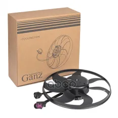 Вентилятор охлаждения (без кожуха, с модулем 2-провода) AUDI A1/A3/TT/Altea/Ibiza/ Leon II/Toledo II/Fabia GANZ GIC06485 GANZ арт. GIC06485
