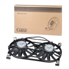 Вентилятор охлаждения радиатора ВАЗ 21214 в сборе (тип ВЕНТОЛ) (2мотора) GANZ GI GANZ арт. GIC06488
