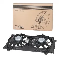 Вентилятор охлаждения в сборе (двойной) для Mazda 6 2013- GANZ GIC06516 GANZ арт. GIC06516