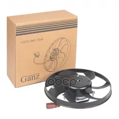 Вентилятор охлаждения (без кожуха) (большой) для AUDI A3,TT/SEAT Altea,Leon II,Toledo III/Octavia I GANZ GIC06532 GANZ арт. GIC06532