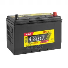 Аккумулятор GANZ PRO-Line JIS 95 А/ч обратный R+ 304x173x220 D31 EN 820 А GANZ арт. G1190950