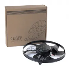 Вентилятор охлаждения (без кожуха, с резистором) для OPEL Astra J/Insignia/Zafira C GANZ GIC06227 GANZ арт. GIC06227