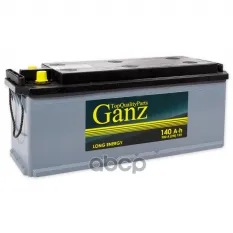 Аккумулятор GANZ Standart 140 А/ч R+(4) 514x175x210 B EN 900 А GANZ арт. GA1404