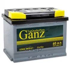 Аккумулятор GANZ 60 А/ч ОБР 242x175x190 EN540 GANZ GA600 GANZ арт. GA600