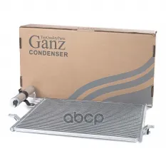 Радиатор кондиционера для CHEVROLET Lacetti 1.4/1.6/1.8L 05-> HATCHBACK GANZ GIC06050 GANZ арт. GIC06050