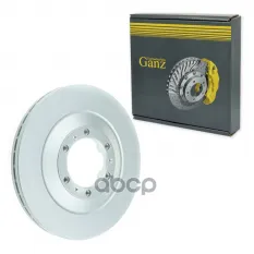 Диск тормозной передний с покрытием GREAT WALL Hover /Vent D=280mm GANZ арт. GIJ06197