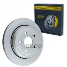 Диск тормозной задний с покрытием JEEP Grand Cherokee IV 2010-> /Vent D=350mm GA GANZ арт. GIJ06204