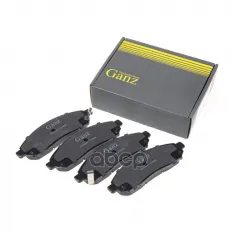 КОЛОДКИ ТОРМОЗНЫЕ ПЕРЕДНИЕ ДЛЯ NISSAN/INFINITI ДЛЯ TOKICO GANZ GIJ09444 GANZ арт. GIJ09444