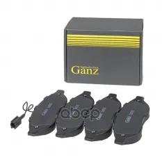Колодки передние CITROEN/FIAT/PEUGEOT all Bus 2006-> GANZ GIJ09246 GANZ арт. GIJ09246