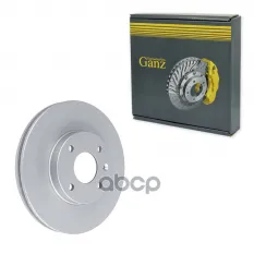 ДИСК ТОРМОЗНОЙ ПЕРЕДНИЙ С ПОКРЫТИЕМ GM AVEO III 2011->/COBALT 13-> /VENT D=256MM GANZ арт. GIJ10213