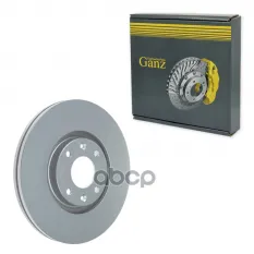 Диск тормозной передний CITROEN C4/PEUGEOT 307 /Vent D=302mm GANZ арт. GIJ10073
