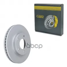 ДИСК ТОРМОЗНОЙ ПЕРЕДНИЙ С ПОКРЫТИЕМ MAZDA MPV II/XEDOS 93-01 /VENT D=274MM GANZ GANZ арт. GIJ10244