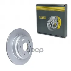 ДИСК ТОРМОЗНОЙ ЗАДНИЙ С ПОКРЫТИЕМ HONDA ACCORD 03-08 /D=282MM GANZ GIJ10260 GANZ арт. GIJ10260