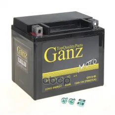 Аккумулятор GANZ M4 12 А/ч Прямая 152x87x132 EN270 А GANZ арт. GN1212