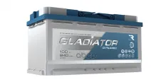 АКБ Gladiator Dynamic 100 А/ч  пусковой ток 840 А  прямой полярности  тип вывода конус. 353х175х190 GLADIATOR арт. gdy10010