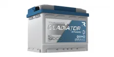 АКБ Gladiator Dynamic 60 А/ч  пусковой ток 560 А  прямой полярности  тип вывода конус. 242х175х190 GLADIATOR арт. gdy6010