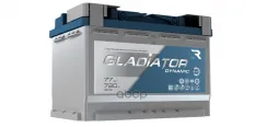 АКБ Gladiator Dynamic 77 А/ч  пусковой ток 720 А  обратной полярности  тип вывода конус. 276х175х190 GLADIATOR арт. gdy7700