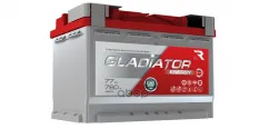 АКБ Gladiator Energy 77 А/ч  пусковой ток 760 А  обратной полярности  тип вывода конус. 276х175х190 GLADIATOR арт. gen7700