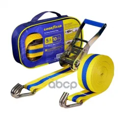 Стяжка груза с храповым механизмом Goodyear 5 т., 10 м. GOODYEAR арт. GY005207