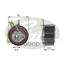 Ролик ремня GATES T43186 (0829.F5) Gates арт. T43186