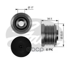(7789-10055) Обгонный шкив генератора BMW 1,6/1,8/2,0/2,5/3,0 98- Gates арт. OAP7055