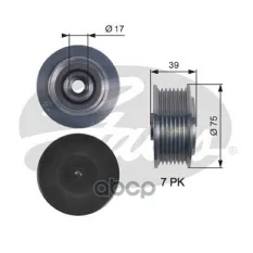 (7789-10094) Обгонный шкив генератора Honda Accord IX 08-, VIII 04-, Civic VIII 06-, CR-V II 05-06, CR-V III 07-, FR-V 05- Gates арт. OAP7119