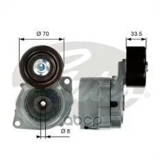(7808-21502) Натяжитель ремня Honda Accord IX,VIII,Civic VII,CR-V II,III,FR-V 2.2 CDTI 01.04- Gates арт. T39102