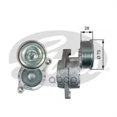 ролик обводной НО! Mazda 3 1.6MZR FWD Z6 Gates арт. T39284