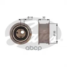 (7786-11141) Ролик приводного ремня Lada 110,111,112 1.5 16V 01.95- Gates арт. T42041