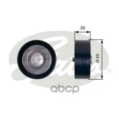 ролик обводной ремня НО! Opel Insignia/Astra 2.0 CDTi 08> Gates арт. T36414