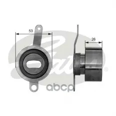(7786-21024) Ролик приводного ремня Honda Accord VII,Civic IV,V,Concerto,CRX III,HR-V,Logo,Rover 400 1.3,1.4,1.5,1.6 16V 08.89-12.02- Gates арт. T4102
