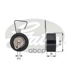 (7784-21115) Ролик приводного ремня Land Rover Freelander,MG MG ZS,ZR,ZT,TF,Rover 25,45,75,200,400,Streetwise 1.4,1.6,1.8 16V 03.95- Gates арт. T43141
