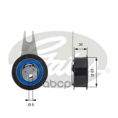 (7784-21034) Ролик приводного ремня Audi 80,Renault 21,Seat Toledo I,VW Golf III,Passat,Vento 1.9 TDI 05.91-04.99 Gates арт. T43041