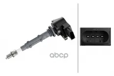 A 000 150 27 80 Катушка зажигания MERCEDES W204/W211/W212/W164 HELLA арт. 5DA 358 000-671