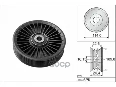 532 0108 10_Ролик приводного ремня Chevrolet Astra,Mercedes M-Class (W163),Opel Astra G,Omega B,Signum,Vectra B,Zafira 1.7,2.0,2.2,3.2DI,DTI 16V 10.95