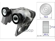 НАТЯЖИТЕЛЬ ПРИВОДНОГО РЕМНЯ FORD FIESTA V 1.3 01-1 Ina арт. 534046710
