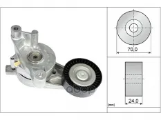 534 0059 10_Натяжитель ремня Audi A3,Seat Altea,Leon,Toledo III,Skoda Octavia,VW Caddy III,Golf V,Jetta III,Passat,Touran 1.9,2.0 TDI 02.03- Ina арт. 