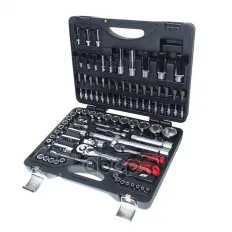 Набор инструментов 1/4 & 1/2 6-гранных (в кейсе) 96 предметов JTC арт. JTC-H096B