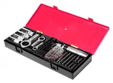 Набор инструментов для демонтажа крепежных элементов с поврежденной резьбой 26 предметов в кейсе JTC JTC арт. JTC-K8261