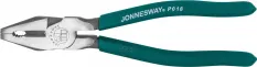 Пассатижи с увеличенными рычагами ПВХ рукоятками, 200 мм Jonnesway арт. P018
