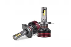 Светодиодная лампа H4/H19 12v/24v 55w (P43t) Kraft Pro Spectrum, 2 шт. в комплек Kraft арт. KT700164