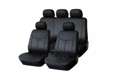 Чехлы универсальные "STYLE", экокожа, SRS Airbag, 11 предметов, поролон 3мм, 4 молнии Kraft арт. KT 835625